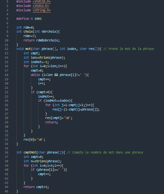Résolution du Markov Text Generation