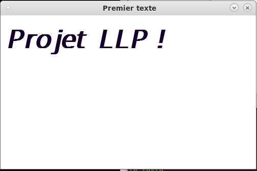 Image texte